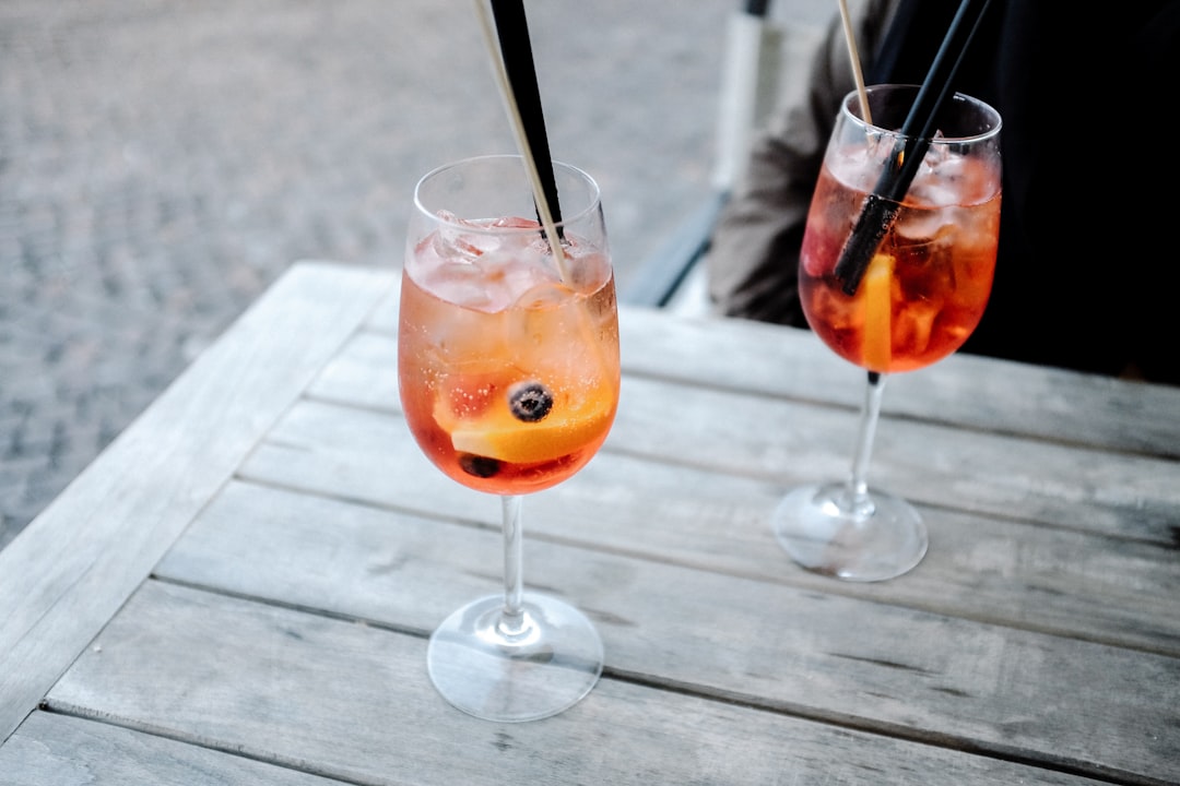 Photo cocktail glasses